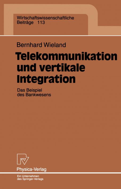 Cover-Bild Telekommunikation und vertikale Integration