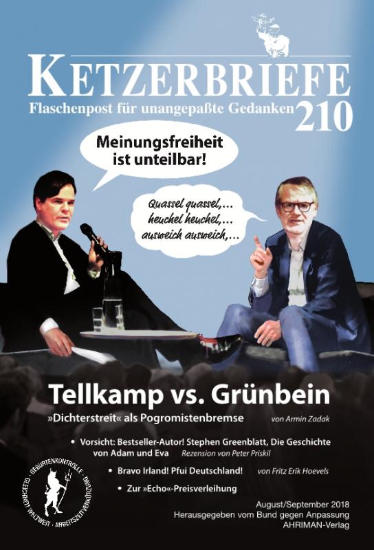 Cover-Bild Tellkamp vs. Grünbein