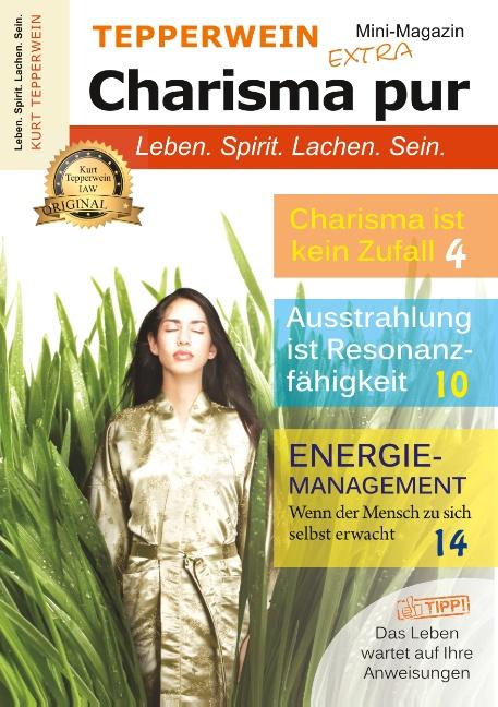 Cover-Bild Tepperwein - Das Mini-Magazin der neuen Generation: Charisma pur