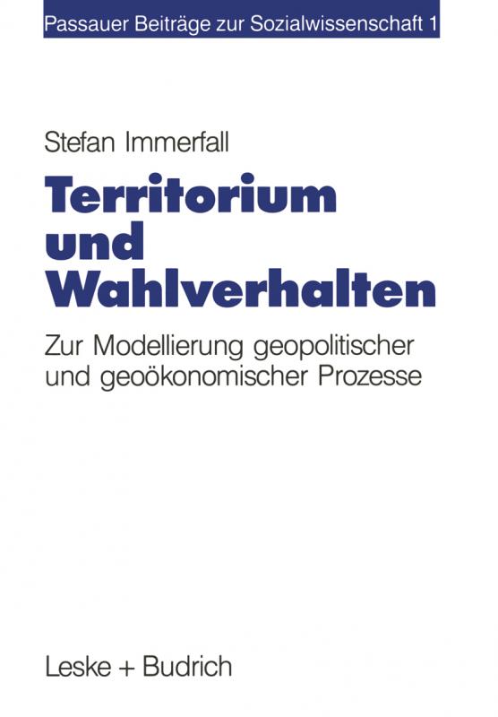 Cover-Bild Territorium und Wahlverhalten