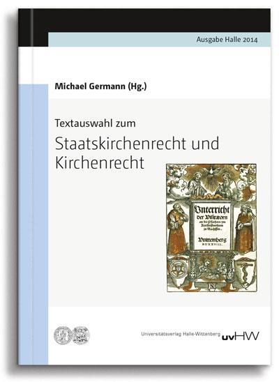 Cover-Bild Textauswahl zum Staatskirchenrecht und Kirchenrecht