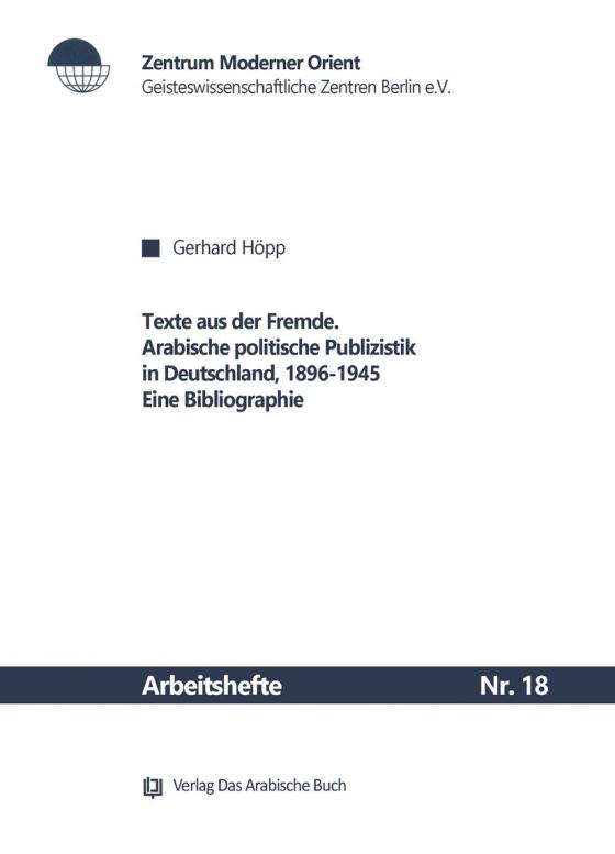 Cover-Bild Texte aus der Fremde