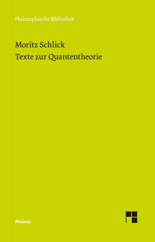 Cover-Bild Texte zur Quantentheorie