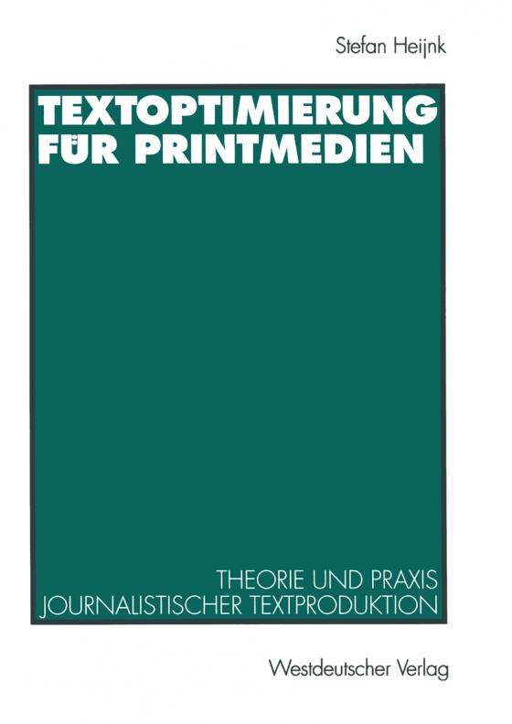 Cover-Bild Textoptimierung für Printmedien