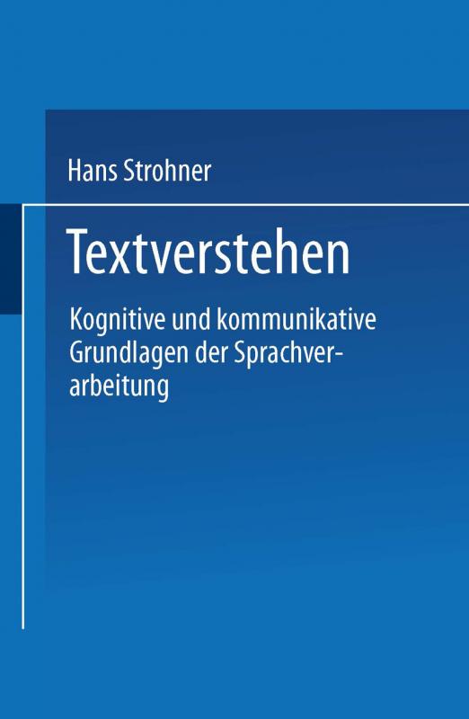 Cover-Bild Textverstehen