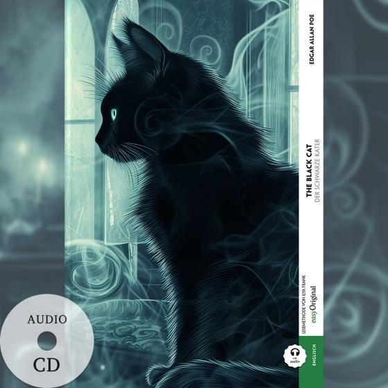 Cover-Bild The Black Cat / Der schwarze Kater (Buch + Audio-CD) - Frank-Lesemethode - Kommentierte zweisprachige Ausgabe Englisch-Deutsch
