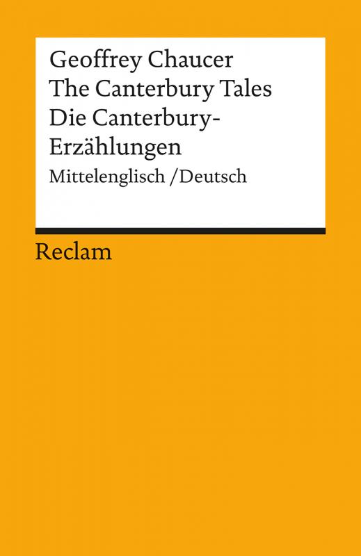 Cover-Bild The Canterbury Tales / Die Canterbury-Erzählungen