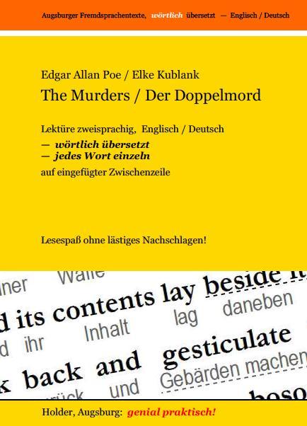 Cover-Bild The Murders/Der Doppelmord -- Lektüre zweisprachig, Englisch/Deutsch