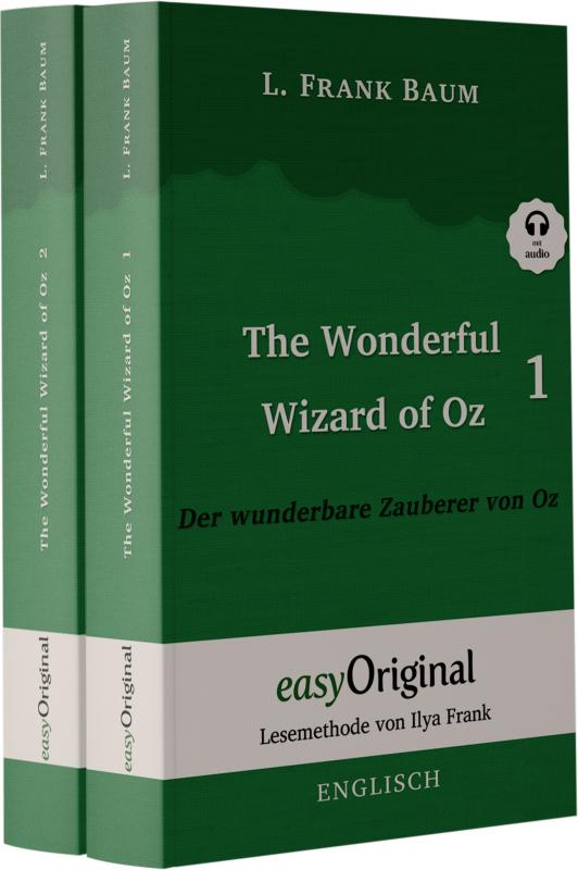 Cover-Bild The Wonderful Wizard of Oz / Der wunderbare Zauberer von Oz - 2 Teile (Buch + Audio-Online) - Lesemethode von Ilya Frank - Zweisprachige Ausgabe Englisch-Deutsch