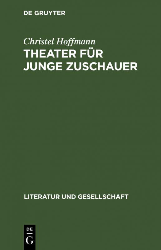 Cover-Bild Theater für junge Zuschauer