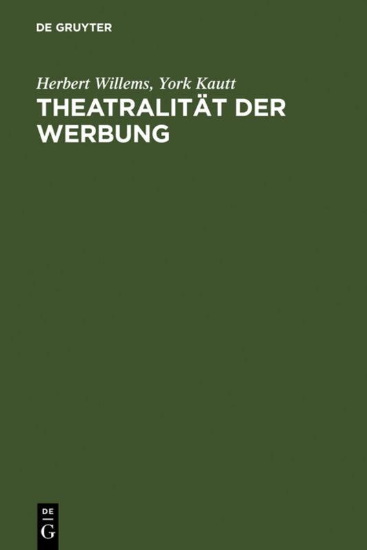 Cover-Bild Theatralität der Werbung