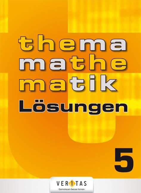 Cover-Bild Thema Mathematik 5. Lösungen