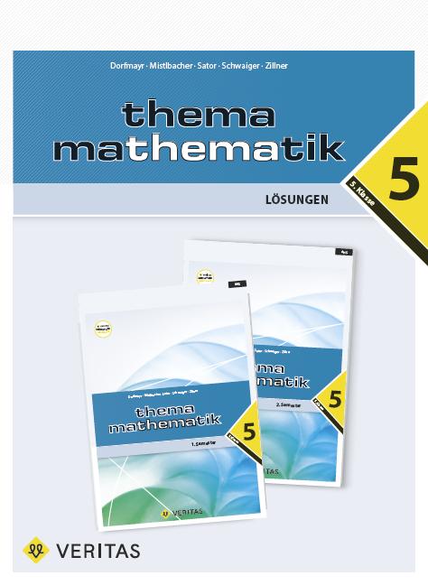 Cover-Bild Thema Mathematik 5. Lösungen