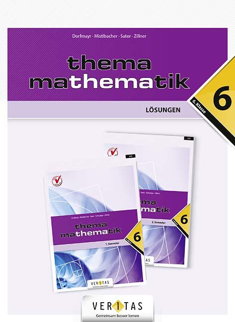 Cover-Bild Thema Mathematik 6. Lösungen