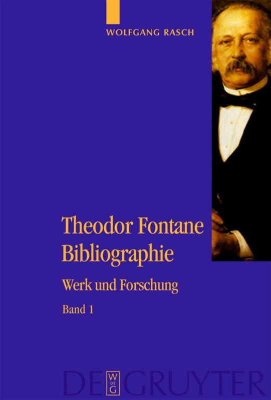 Cover-Bild Theodor Fontane Bibliographie