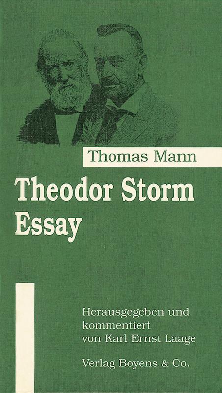 Cover-Bild Theodor Storm