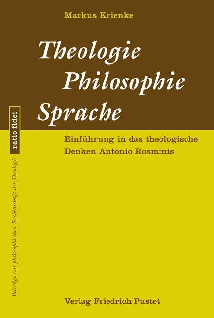 Cover-Bild Theologie - Philosophie - Sprache