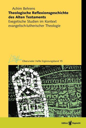 Cover-Bild Theologische Reflexionsgeschichte des Alten Testaments