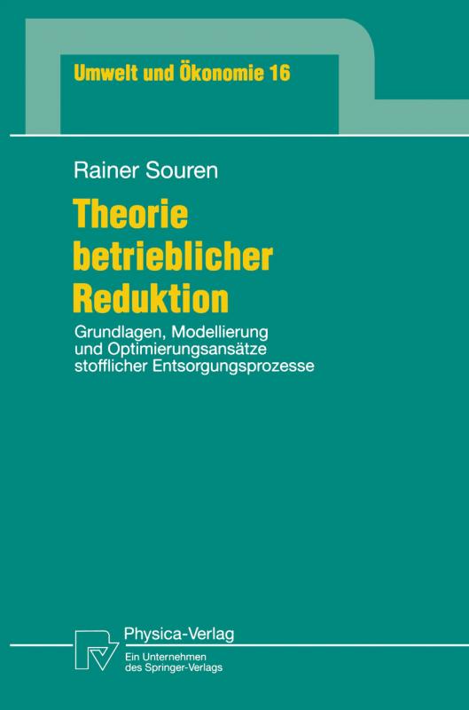 Cover-Bild Theorie betrieblicher Reduktion