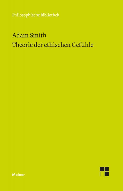 Cover-Bild Theorie der ethischen Gefühle