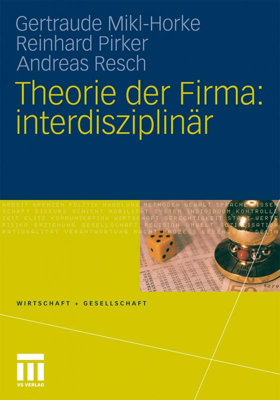 Cover-Bild Theorie der Firma: interdisziplinär