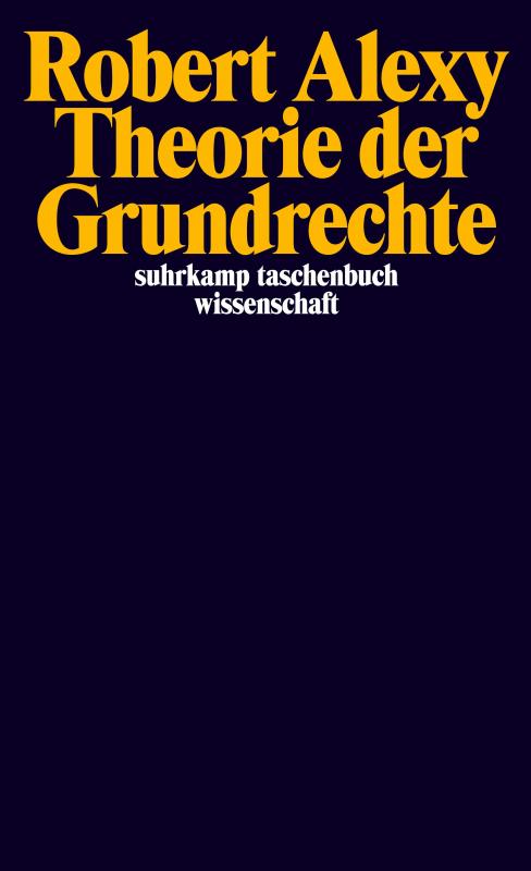 Cover-Bild Theorie der Grundrechte