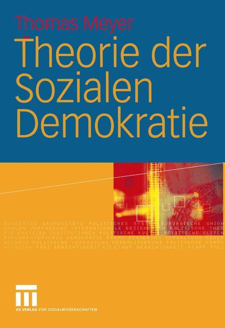 Cover-Bild Theorie der Sozialen Demokratie