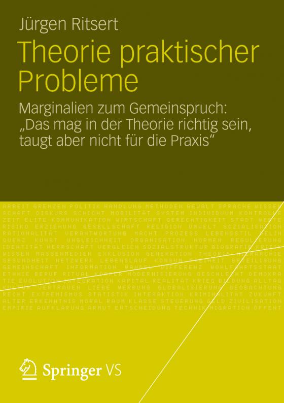 Cover-Bild Theorie praktischer Probleme