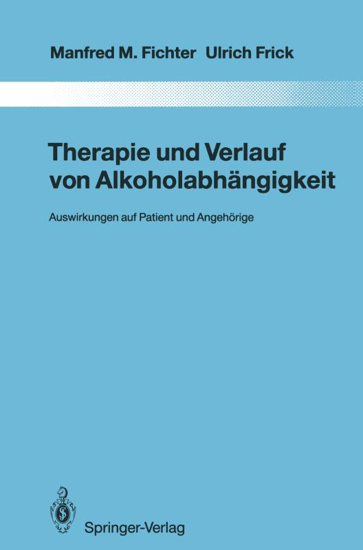 Cover-Bild Therapie und Verlauf von Alkoholabhängigkeit