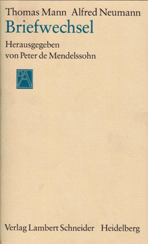 Cover-Bild Thomas Mann - Alfred Neumann