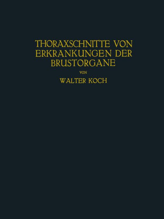 Cover-Bild Thoraxschnitte von Erkrankungen der Brustorgane