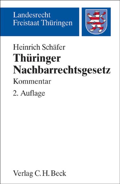 Cover-Bild Thüringer Nachbarrechtsgesetz