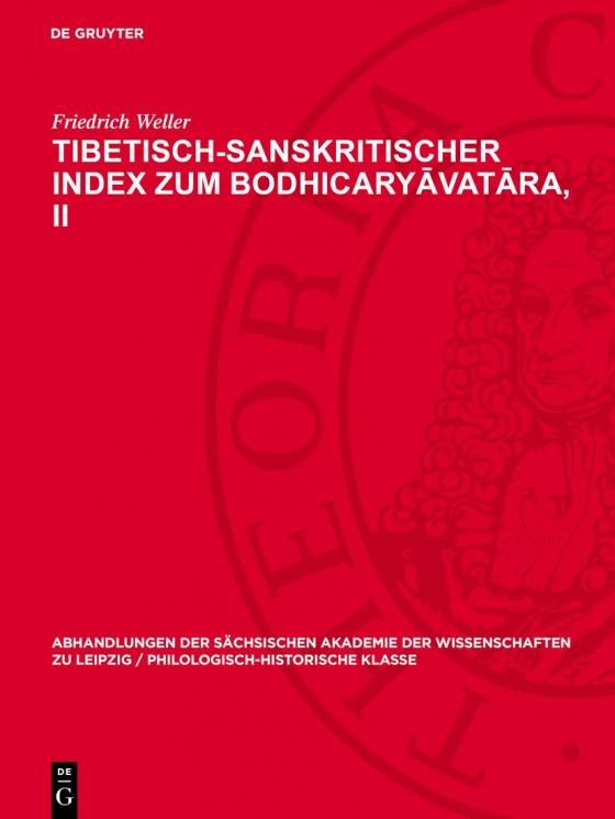 Cover-Bild Tibetisch-sanskritischer Index zum Bodhicaryāvatāra, II