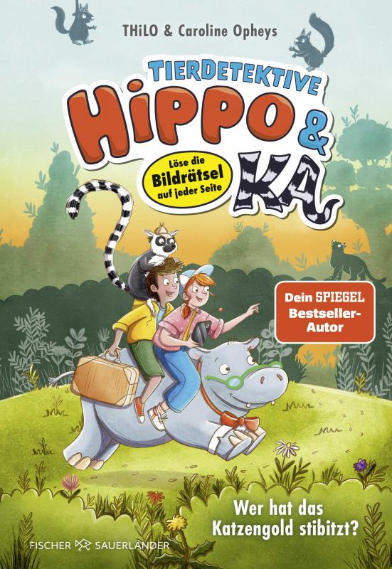 Cover-Bild Tierdetektive Hippo & Ka – Wer hat das Katzengold stibitzt?