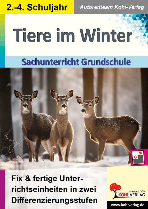 Cover-Bild Tiere im Winter - Sachuntericht Grundschule