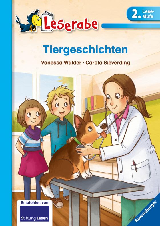 Cover-Bild Tiergeschichten - Leserabe 2. Klasse - Erstlesebuch für Kinder ab 7 Jahren