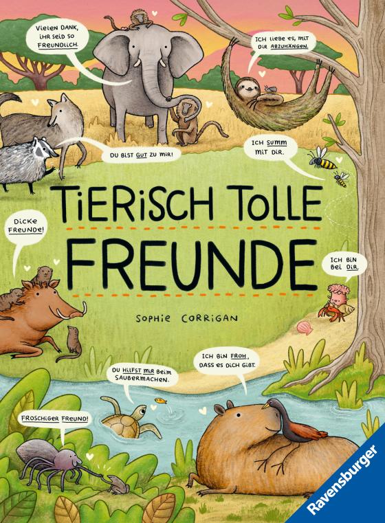 Cover-Bild Tierisch tolle Freunde - Das etwas andere Sachbuch zum Thema Tiere für Kinder ab 7 Jahre