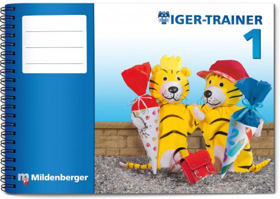 Cover-Bild Tiger-Trainer 1 – Arbeitsheft mit CD-ROM Mathetiger Basic 1, Version 2.1