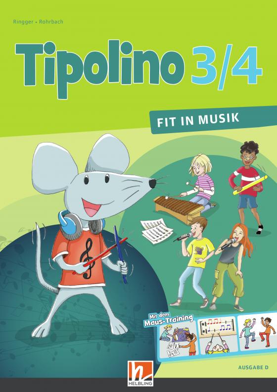 Cover-Bild Tipolino 3/4 - Fit in Musik. Schulbuch. Ausgabe D