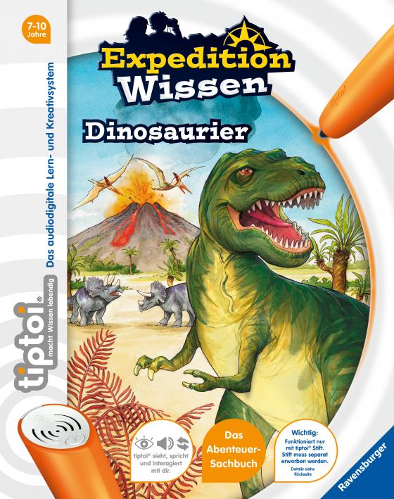 Cover-Bild tiptoi® Expedition Wissen: Dinosaurier