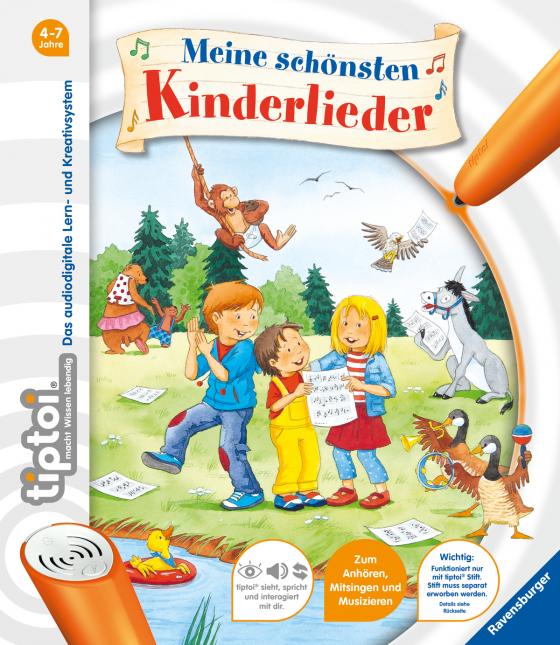 Cover-Bild tiptoi® Meine schönsten Kinderlieder