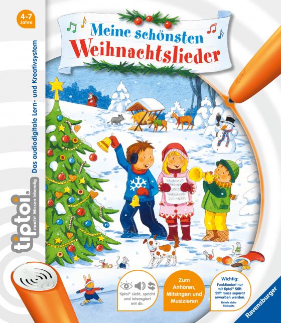 Cover-Bild tiptoi® Meine schönsten Weihnachtslieder