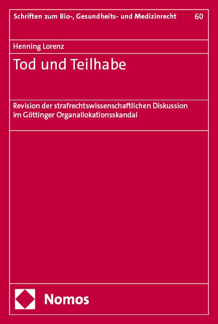 Cover-Bild Tod und Teilhabe