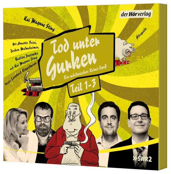 Cover-Bild Tod unter Gurken Teil 1-3