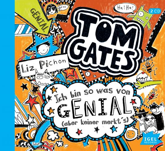 Cover-Bild Tom Gates 4. Ich bin so was von genial (aber keiner merkt's)