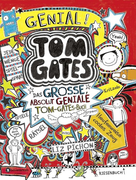 Cover-Bild Tom Gates - Das große, absolut geniale Tom-Gates-Buch