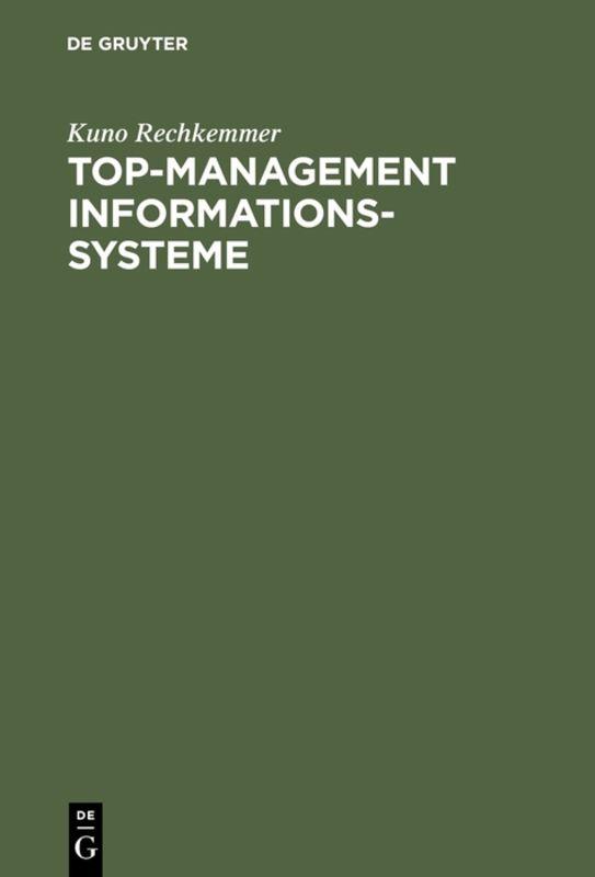 Cover-Bild Top-Management Informationssysteme