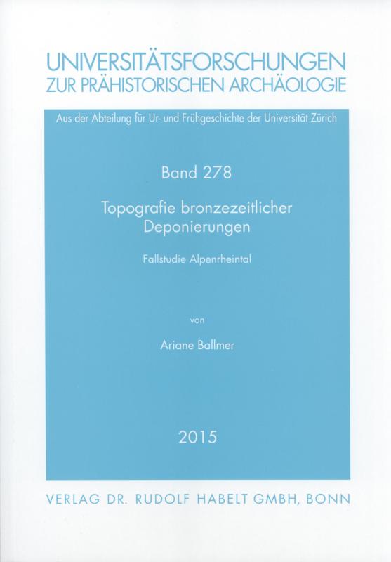 Cover-Bild Topografie bronzezeitlicher Deponierungen