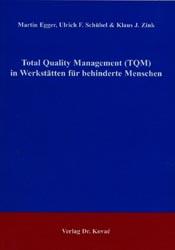 Cover-Bild Total Quality Management (TQM) in Werkstätten für behinderte Menschen