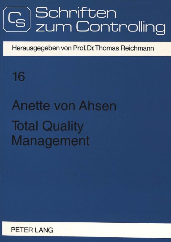 Cover-Bild Total Quality Management